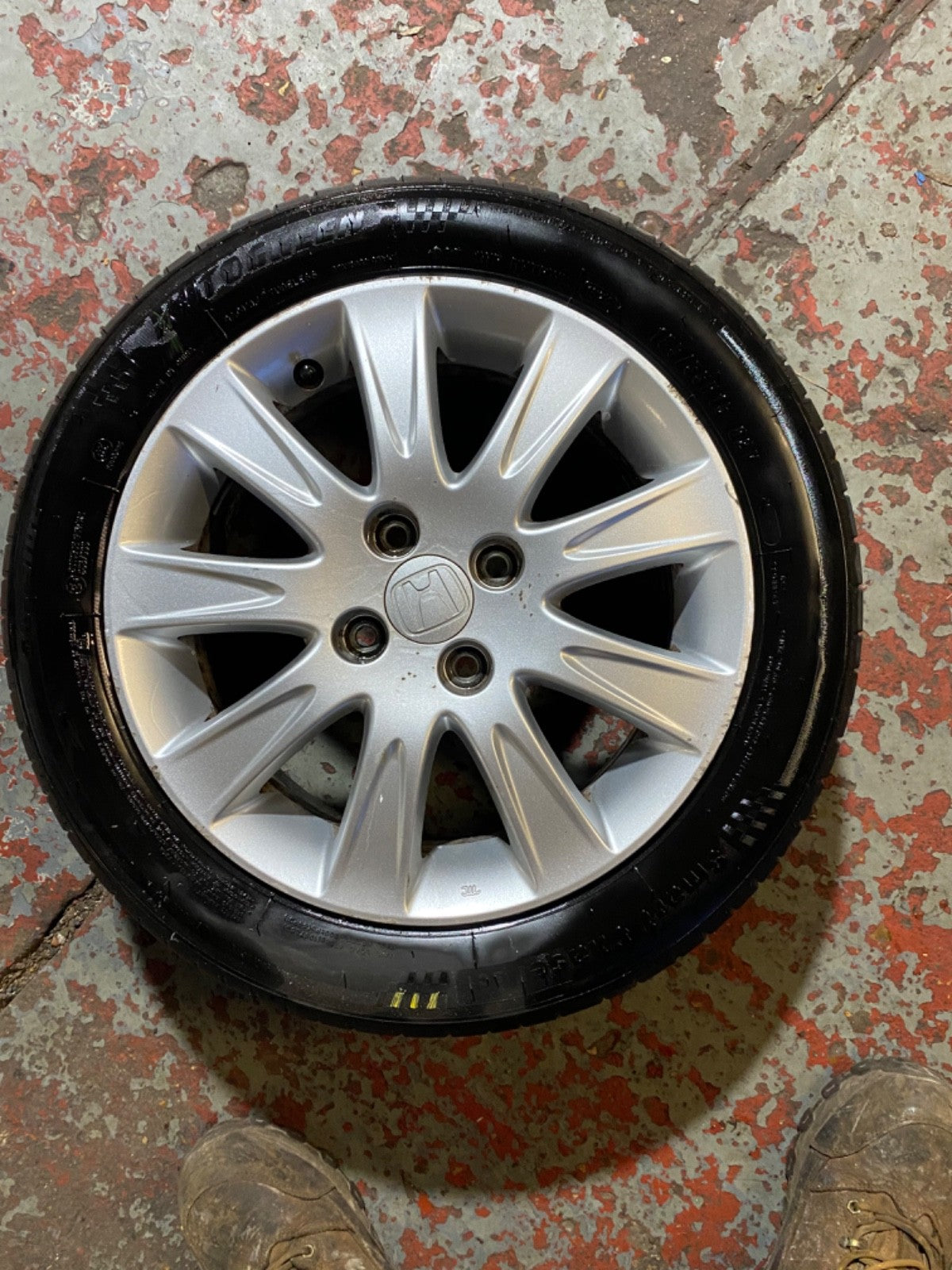 HONDA  JAZZ MK2  ALLOY WHEEL 15'' TYRE 185X55X15 2002 20080
