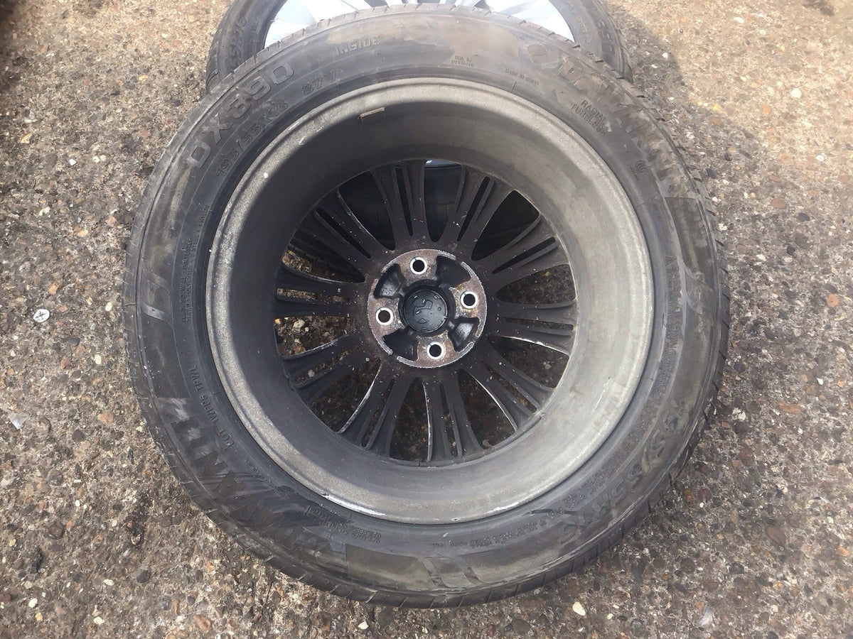 VAUXHALL CORSA ALLOY WHEEL 16'' 13298019 AND TYRE 195X55X16 2006 20146
