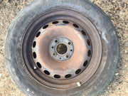 FIAT 500 FORD KA MK2 SPARE WHEEL 14'' STEEL RIM TYRE 175X65X14 2008 20154