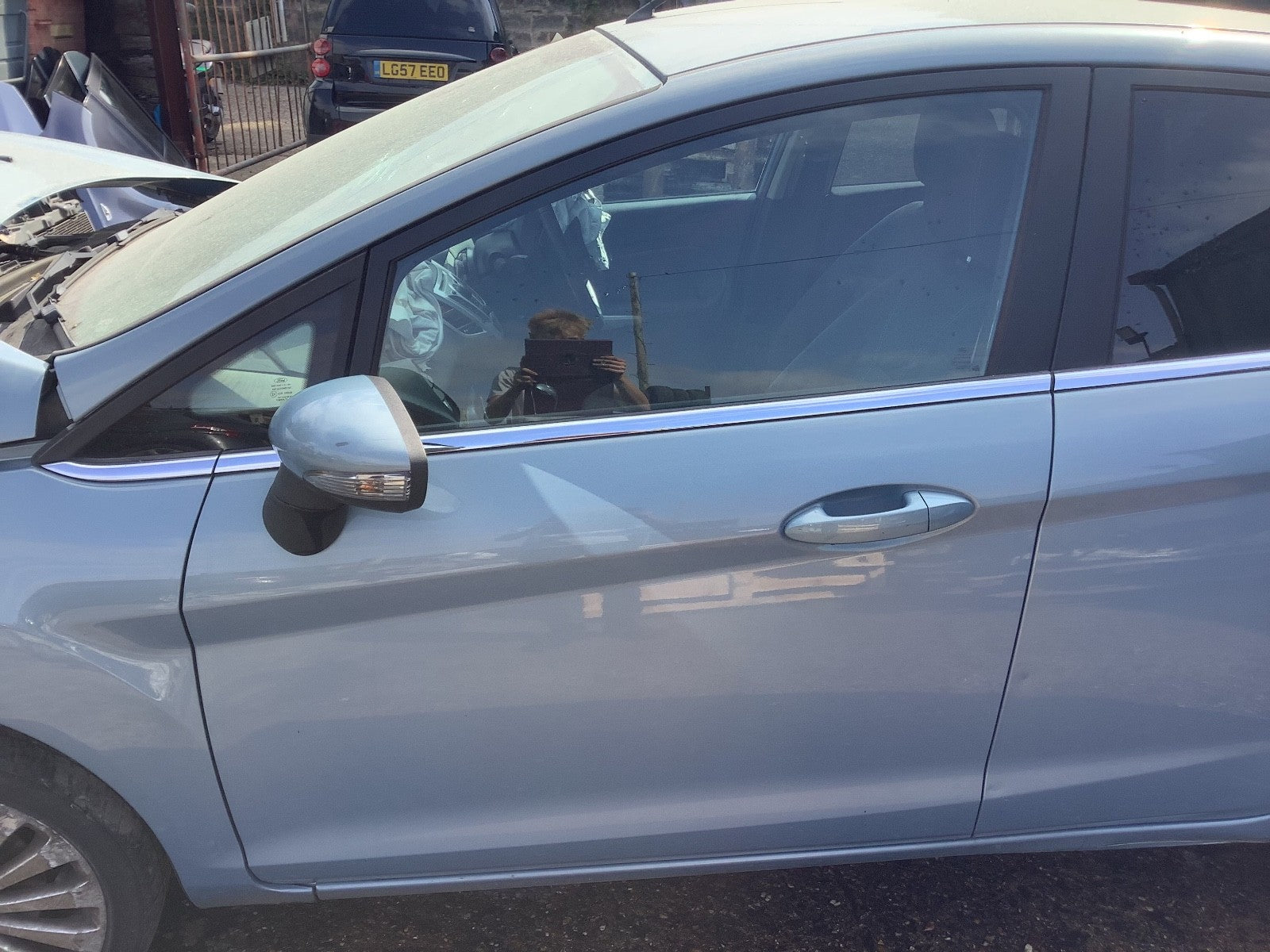 FORD FIESTA MK7 PASSENGERS SIDE N/S FRONT  DOOR IN AVALON 2008 20170