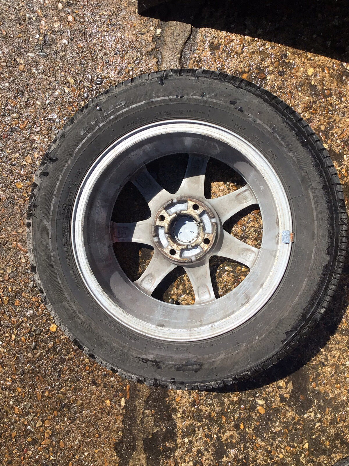 PEUGEOT 208 MK1 ALLOY WHEEL 15'' 9673773577 TYRE 185/65R15 2012 20189