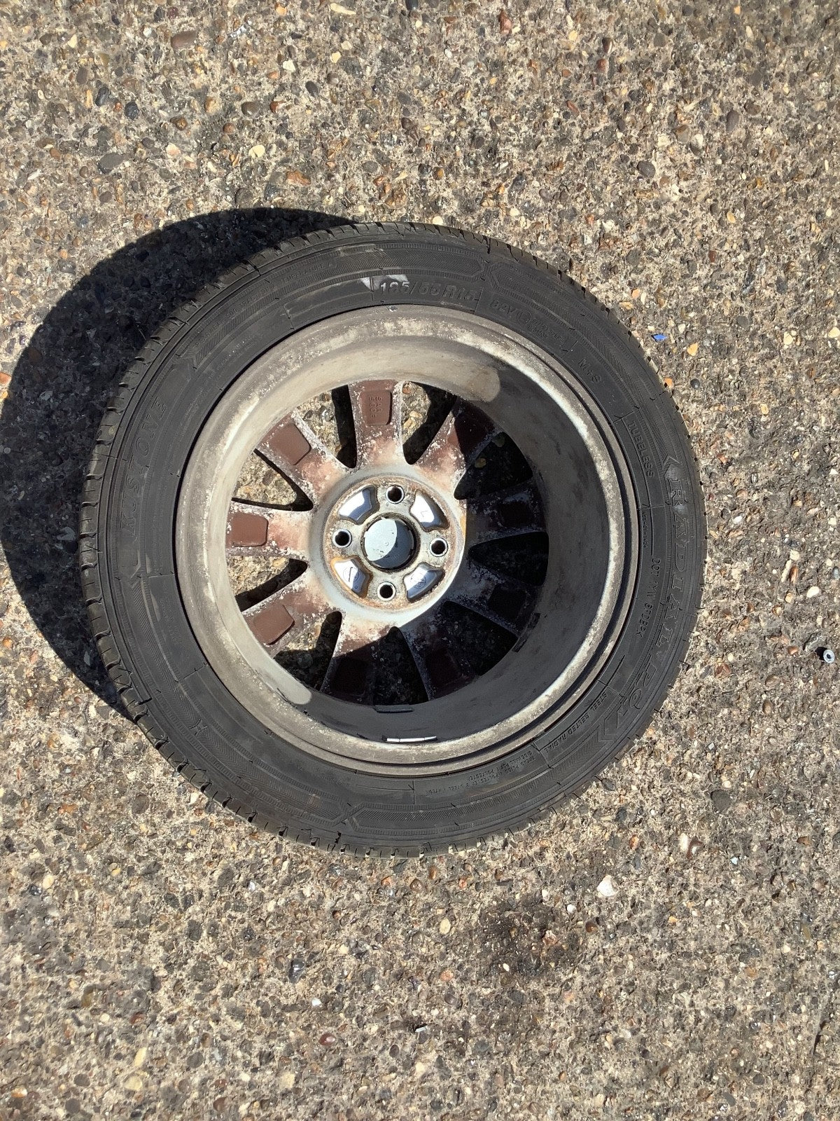 HONDA  JAZZ MK2 ALLOY WHEEL 15'' TYRE 185X55X15 SAA 560F 2002 20099