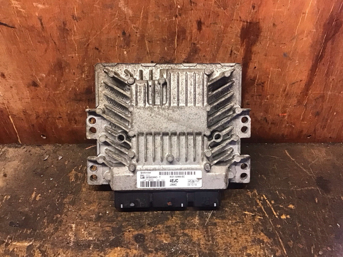 FORD FIESTA MK7 1.4 TDCI EURO4 ENGINE ECU 8V21 12A650 EC 2009 20120
