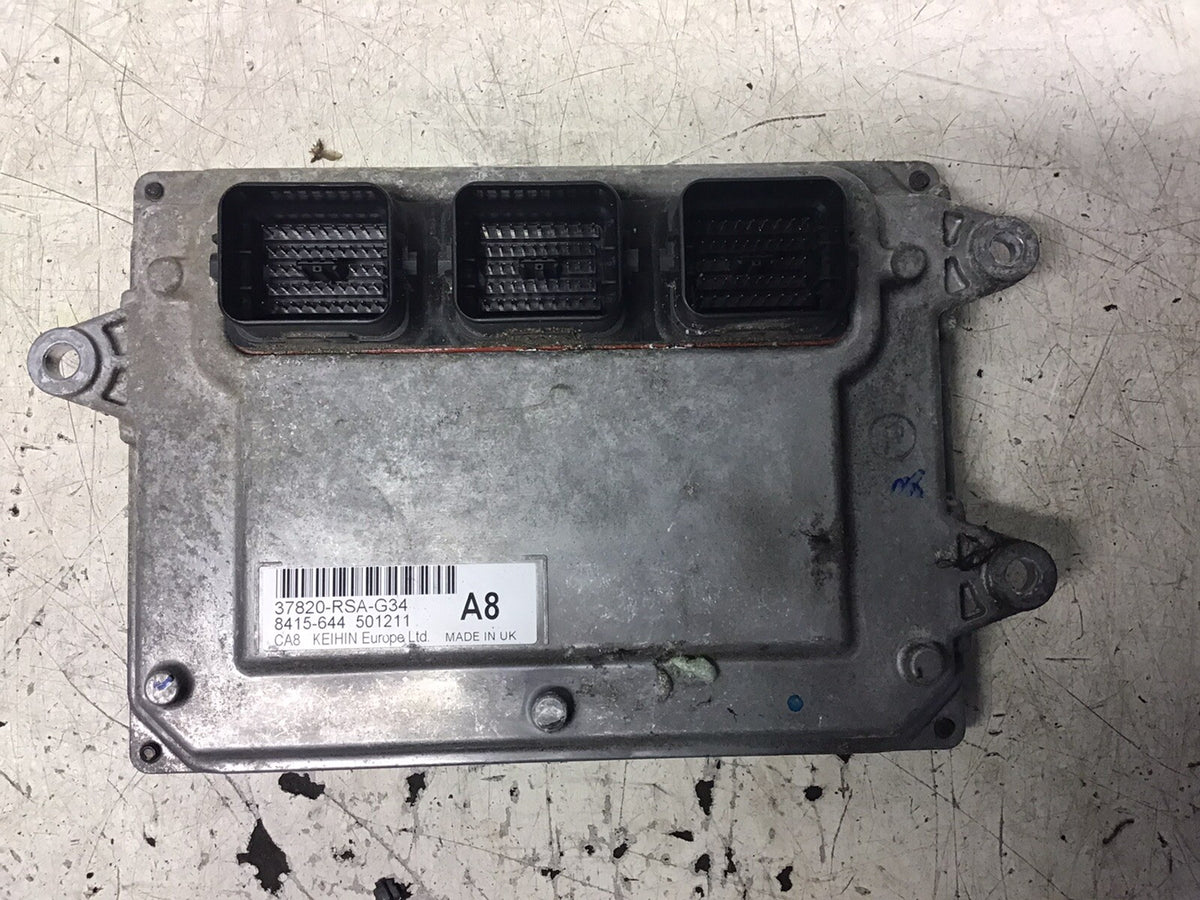 HONDA CIVIC MK8 1.8 ENGINE CONTROL UNIT ECU 37820 RSA G34 A8 2006 20110