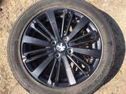 PEUGEOT 208 ALLOY WHEEL 16'' 9808137577 TYRE 195X55X15  2012 20192