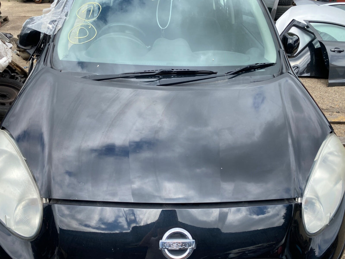 NISSAN MICRA K13  BONNET BLACK  PAINT CODE KH3 2010-20175