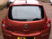 VAUXHALL CORSA D TAILGATE CHILLI ORANGE METALLIC Z50K 3 DOOR MODEL 2006 20140