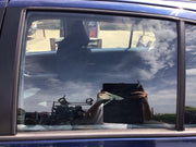 TOYOTA YARIS MK2 PASSENGER SIDE REAR DOOR WINDOW GLASS 5 DOOR 2005 20117