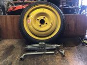 HONDA JAZZ MK2  SPARE WHEEL 14'' STEEL RIM TYRE 115X70X14 WITH TOOL KIT 08 20203