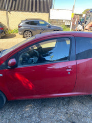 CITROEN C1 PASSENGER'S SIDE N/S FRONT DOOR SCARLET RED KJH 3 DOOR 05-131