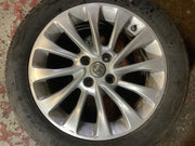 VAUXHALL CORSA E ALLOY WHEEL 16'' AND TYRE 195X55X16 13399305 2015 20194