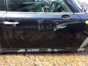 BMW MINI R56 DRIVER'S SIDE DOOR  ASTRO BLACK METALLIC PAINT CODE A25 2006-20120