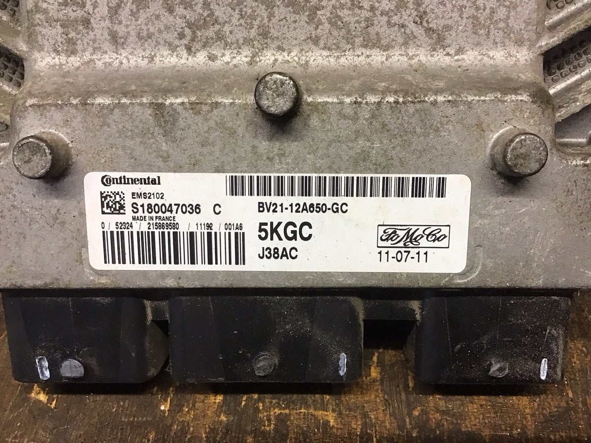 FORD FIESTA MK7 PETROL  ENGINE CONTROL UNIT ECU BV21 12A650 GC  2009 20143