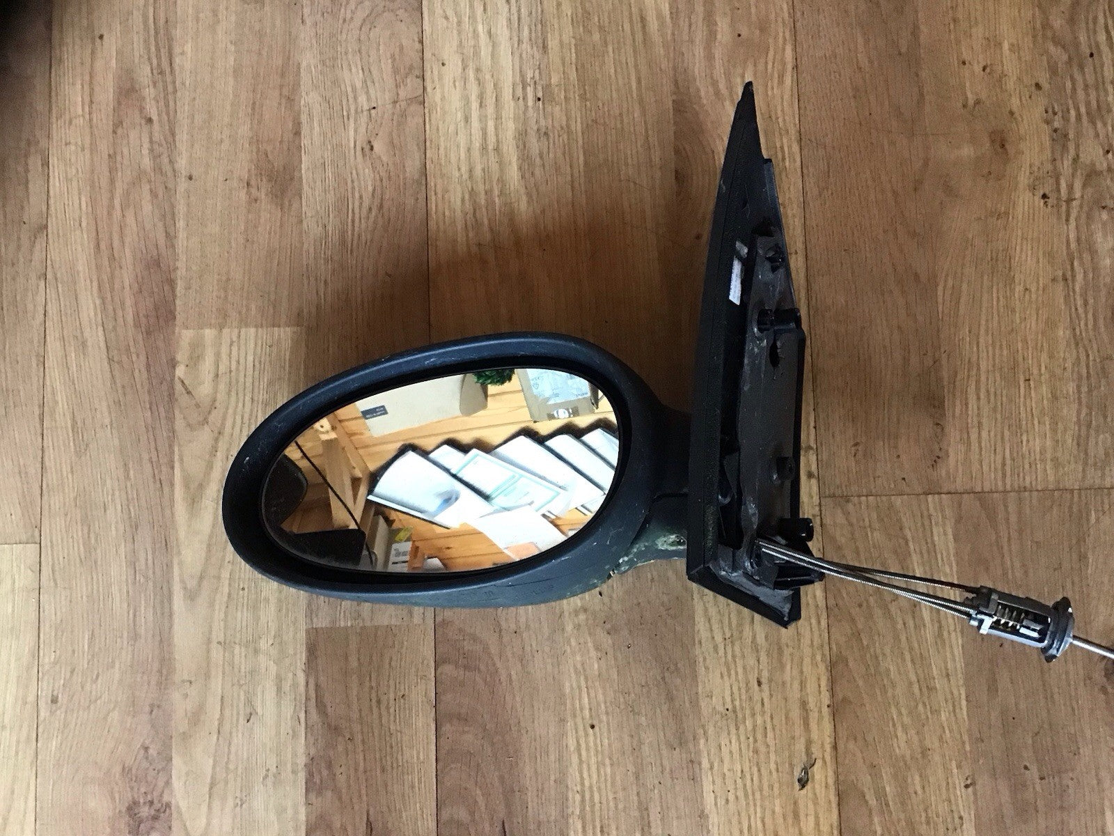 SMART FORTWO BRABUS PASSENGERS SIDE N/S DOOR MIRROR BLACK 2007 20141