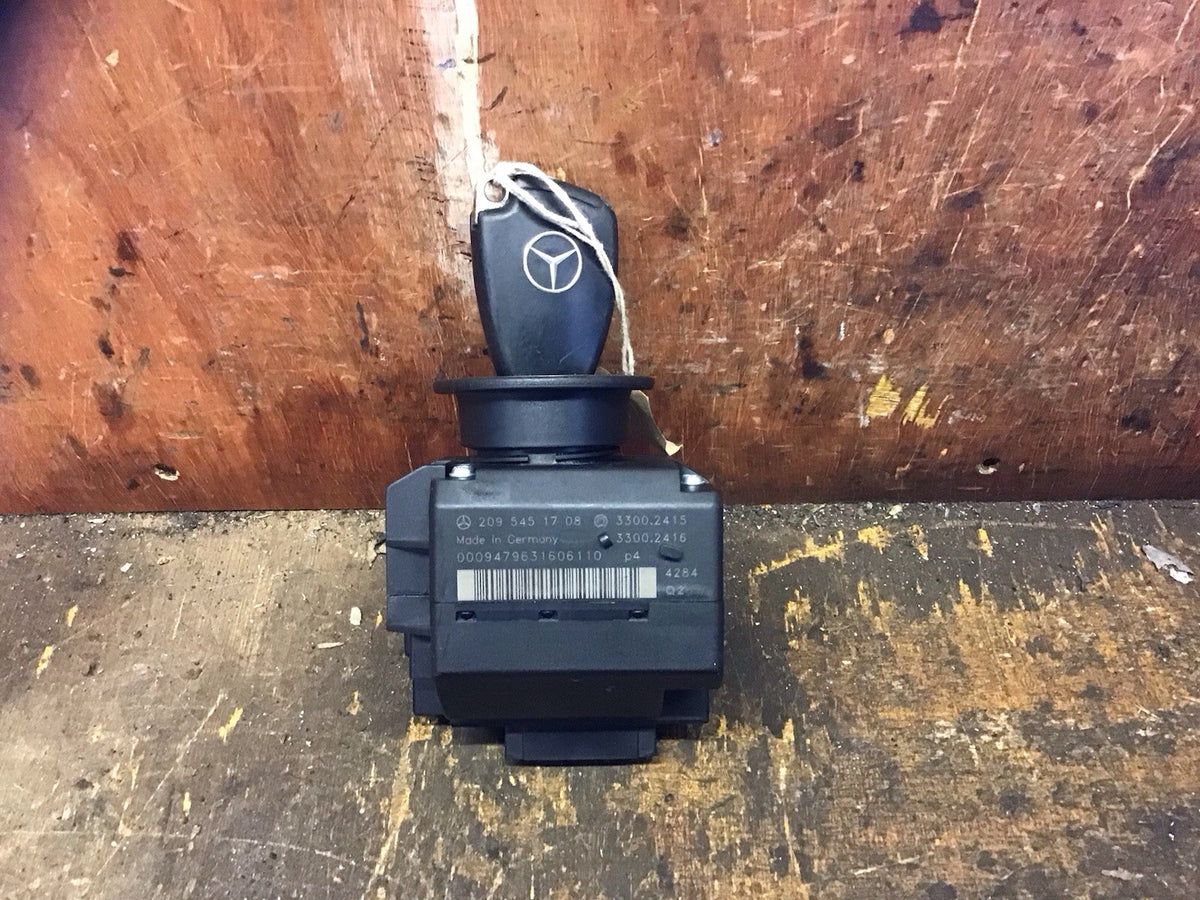 MERCEDES C CLASS W203 IGNITION BARREL LOCK AND KEY 2095451708 2002 20081