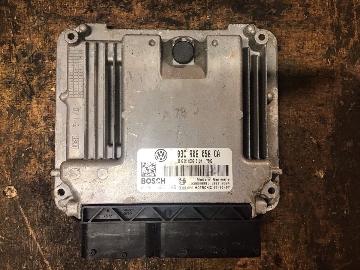 VOLKSWAGEN GOLF MK5 1.6 PETROL ENGINE CONTROL UNIT ECU 03C906056CA BLF 2004 20081