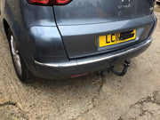  CITROEN C4 PICASSO REAR BUMPER IRON GRAY METALLIC PAINT CODE EZW 2010 20131