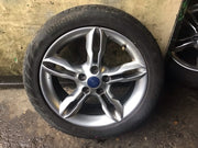 FORD FOCUS MK3.5 ALLOY WHEEL 17'' CM5J FB AND TYRE 215X50X17  2014 20181