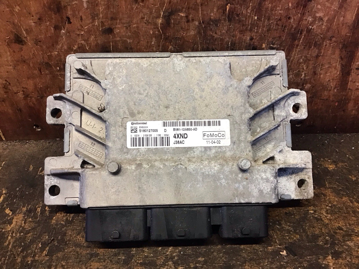 FORD FOCUS MK3 1.6 PETROL ECU KIT BV61 12A650 AD  4XND 2011 20144