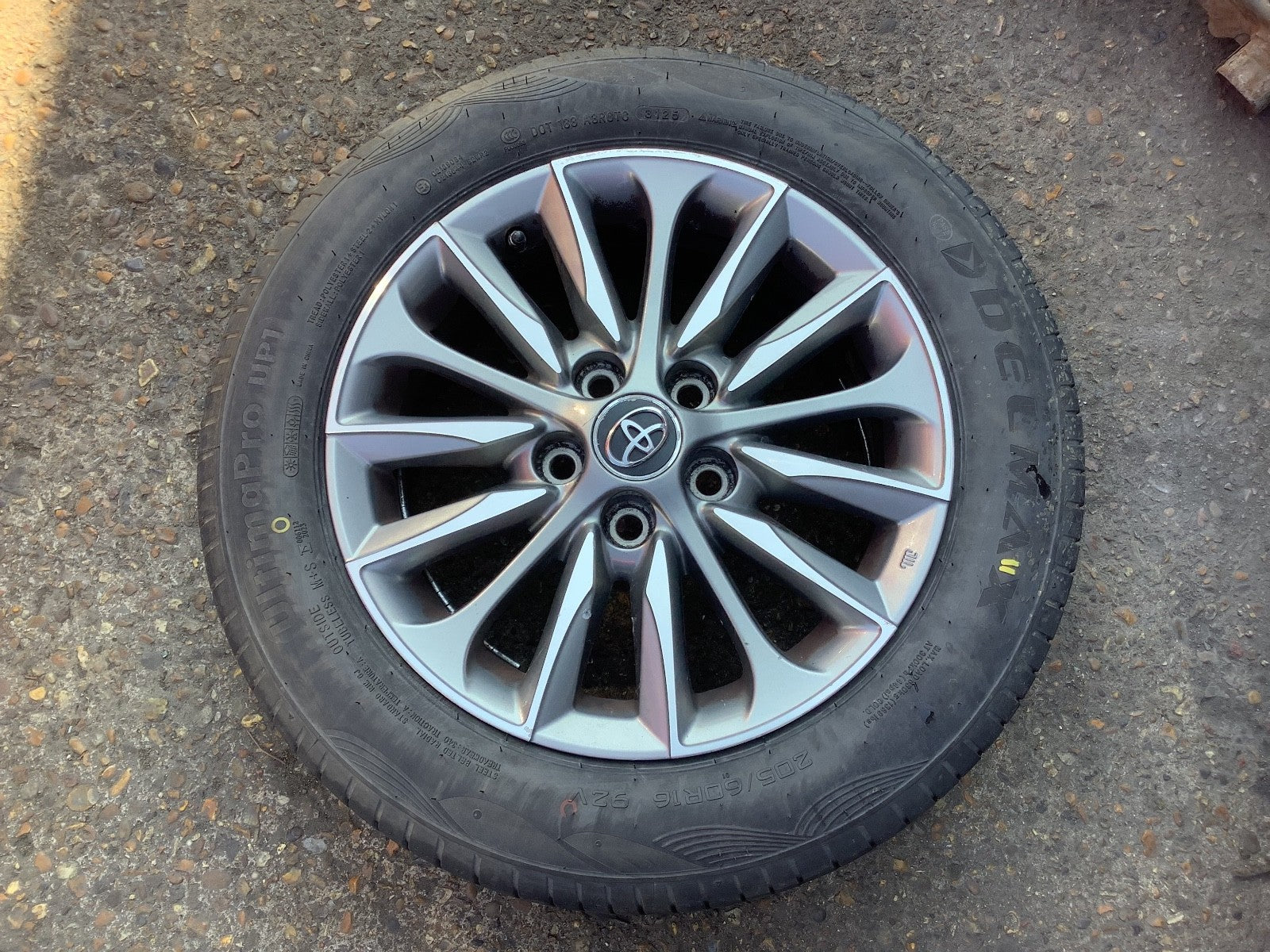 TOYOTA VERSO MK2 ALLOY WHEEL 16'' WITH TYRE 205X60X16 2013 20181