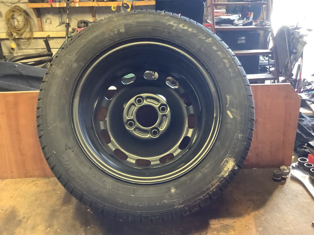 FORD FIESTA MK7 SPARE WHEEL 14'' STEEL RIM TYRE 175X65X14 2009 20178
