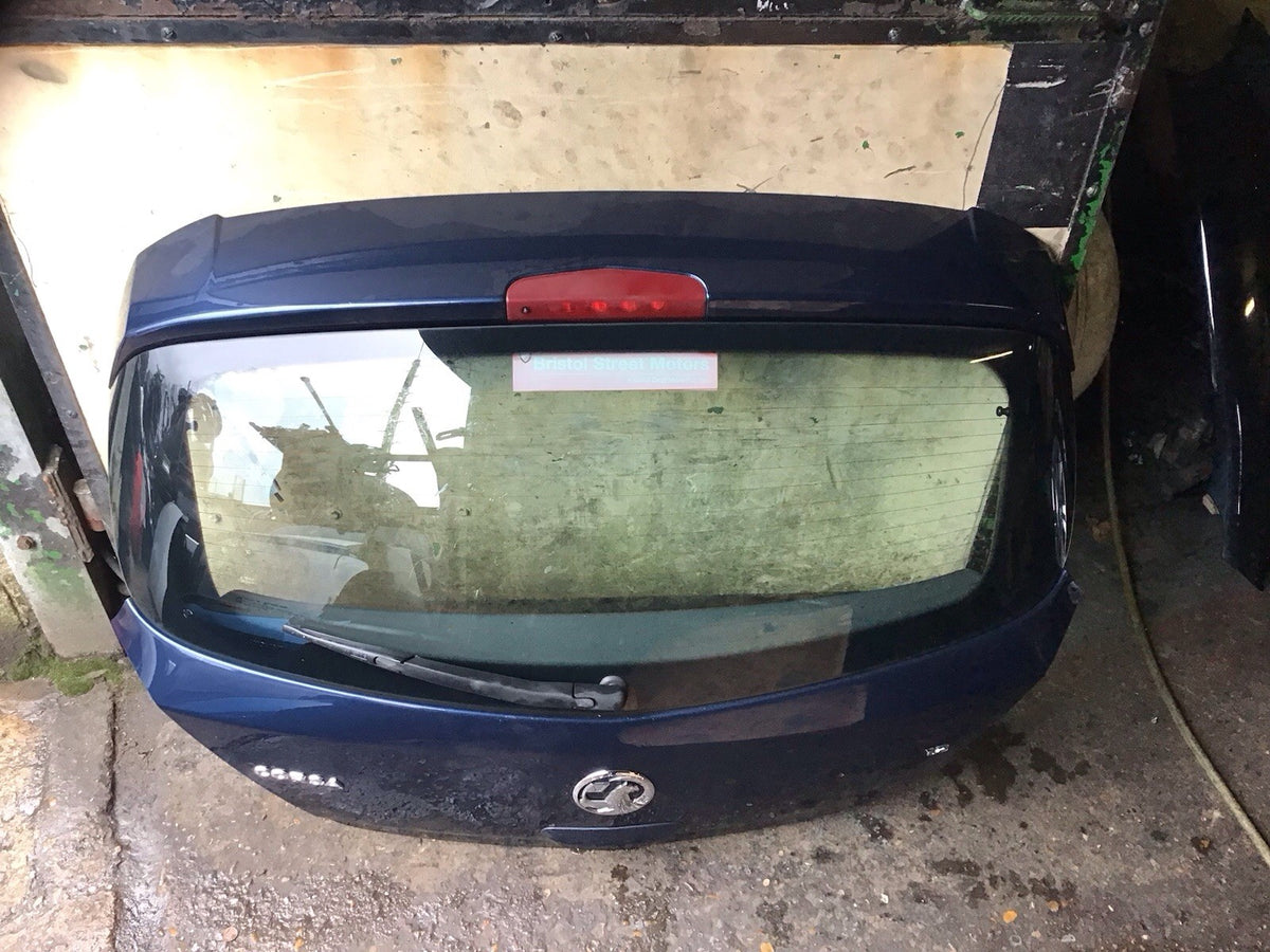VAUXHALL CORSA D TAILGATE WATERWORLD BLUE PAINT CODE Z22A 5 DOOR 2014 20191