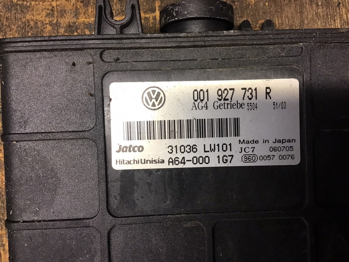 VOLKSWAGEN POLO 9N3 AUTOMATIC GEARBOX CONTROL MODULE ECU 001927731R 2005 20095