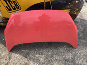 FORD KA BONNET SUNRISE RED NEEDS REPAIR 2009-20153