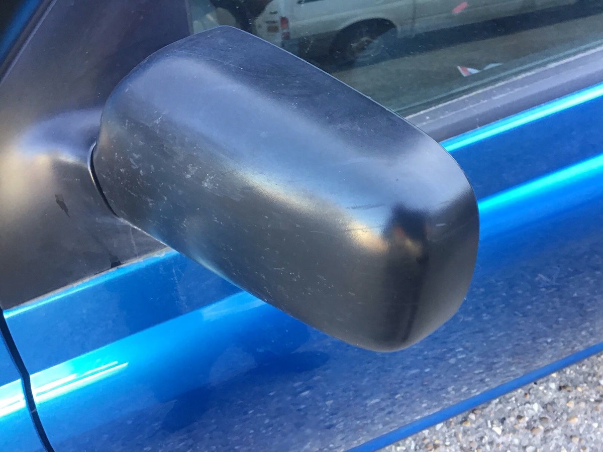 TOYOTA YARIS MK1 PASSENGER'S SIDE N/S DOOR MIRROR BLACK 2001 20064