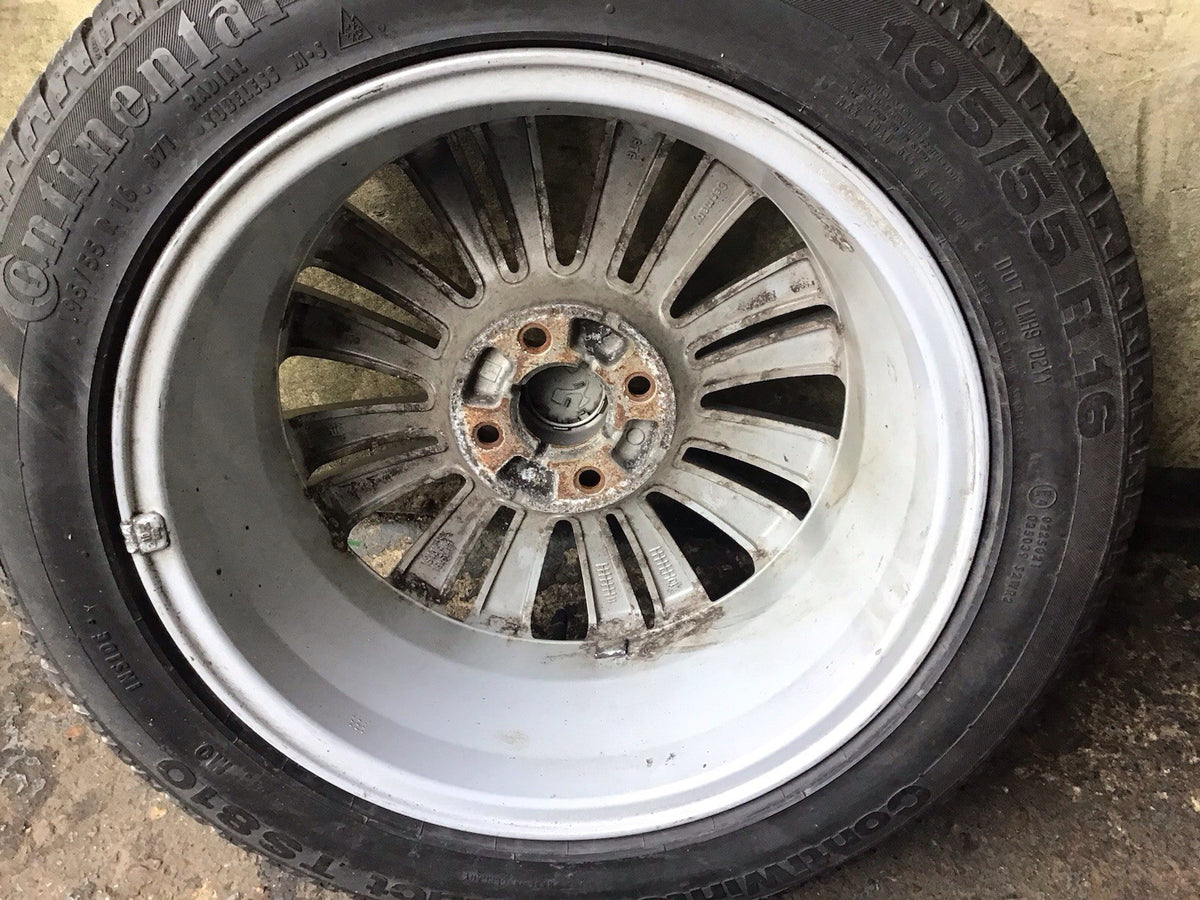 VAUXHALL CORSA D ALLOY WHEEL 16'' 195X55X16 0P058 2006 20149