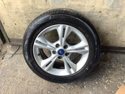 FORD FOCUS MK3 ALLOY WHEEL 16'' CM5C 1007 AXA TYRE 215X55X16 2011 20180