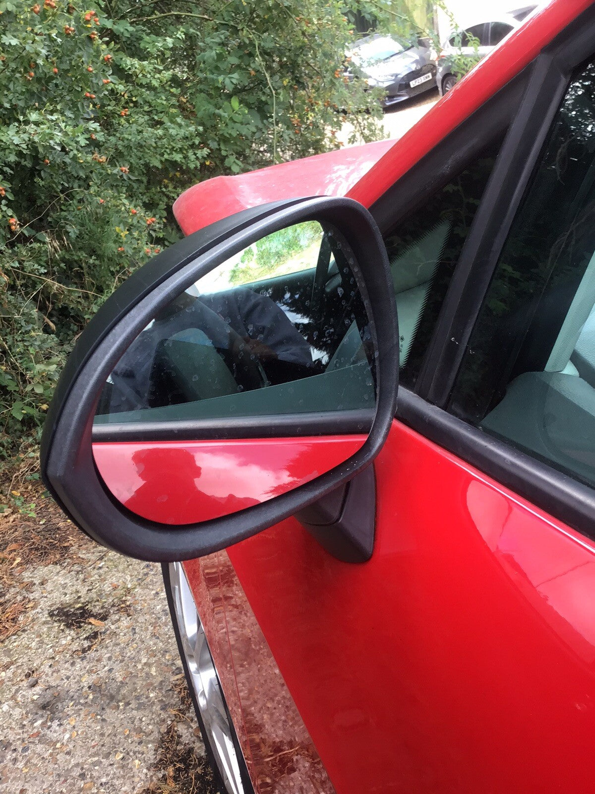 SEAT IBIZA 6J PASSENGER SIDE N/S DOOR MIRROR 3 DOOR8