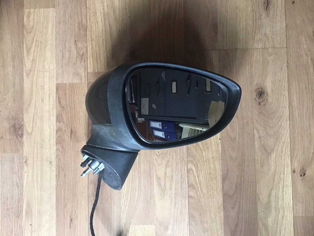 FORD FIESTA MK7 DRIVER'S  SIDE O/S DOOR MIRROR PANTHER BLACK METALLIC 2009 20127
