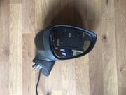 FORD FIESTA MK7 DRIVER'S  SIDE O/S DOOR MIRROR PANTHER BLACK METALLIC 2009 20127