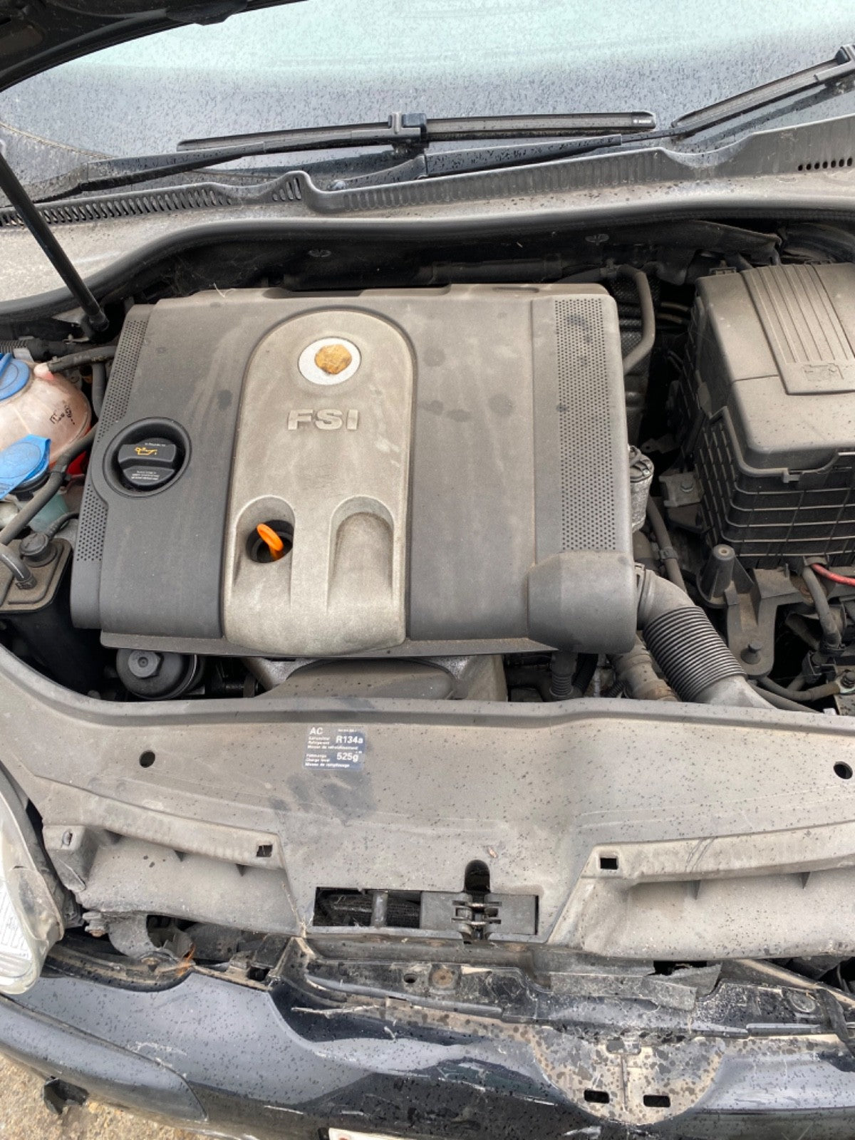 VOLKSWAGEN AUDI 1.6 ENGINE CODE BLF 66000 MILES  MANUAL2004 20081
