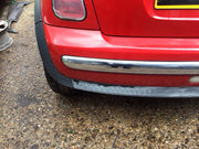 MINI COOPER R50 R53 REAR BUMPER IN CHERRY RED 2001 20066