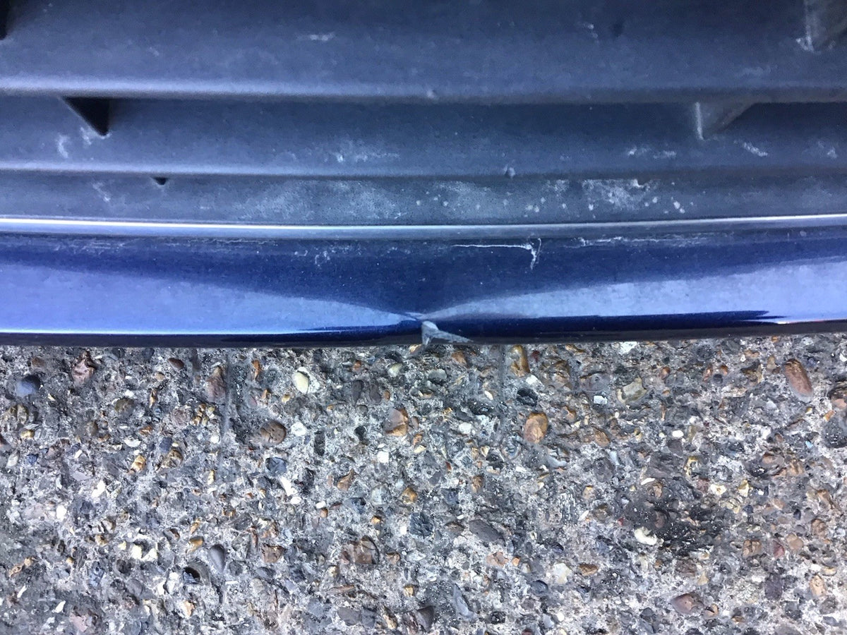 VOLKSWAGEN SHARAN MK2 FRONT BUMPER IN NIGHT BLUE LH5X  2010 20238