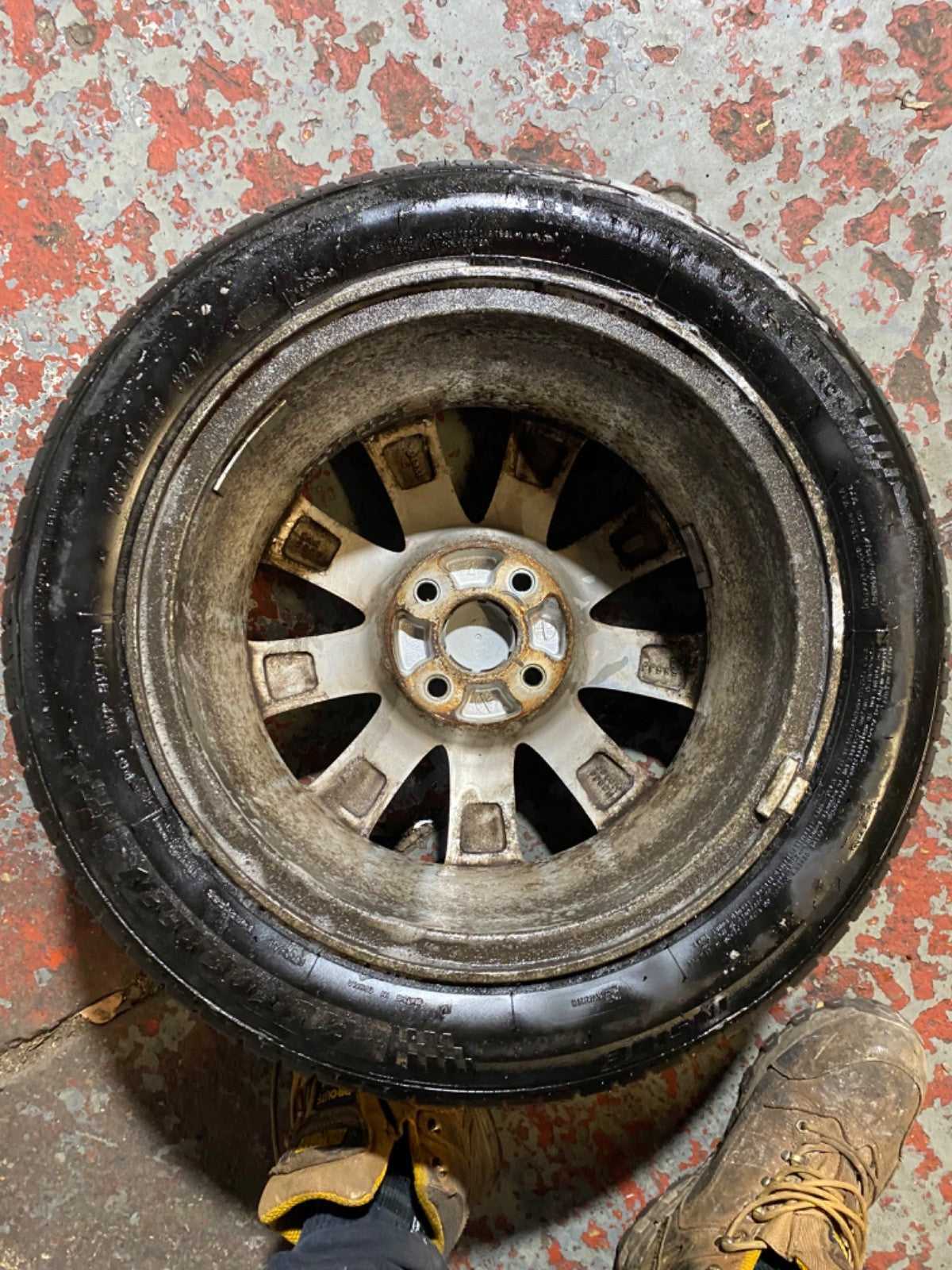 HONDA  JAZZ MK2  ALLOY WHEEL 15'' TYRE 185X55X15 2002 20087