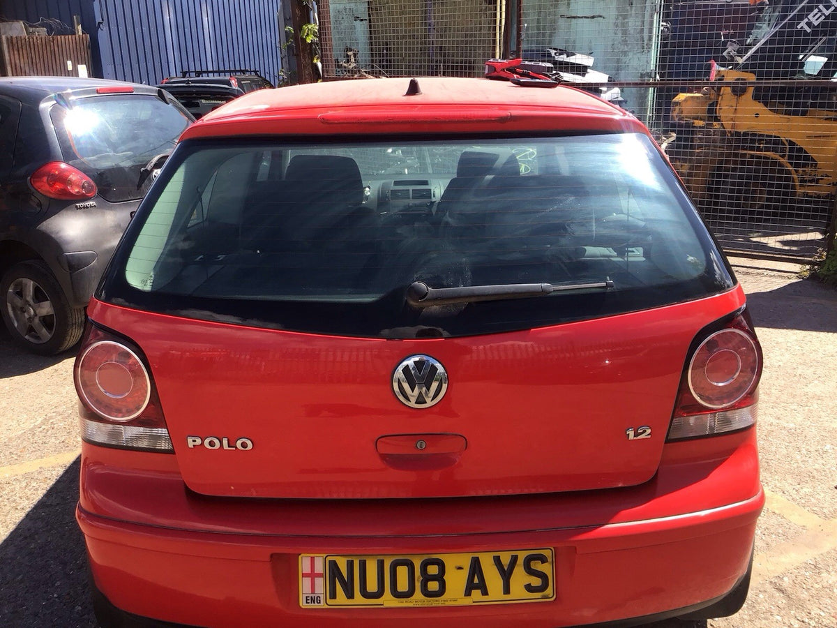 VOLKSWAGEN POLO 9N3 TAILGATE FLASH RED LP3G 2005 20081