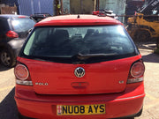 VOLKSWAGEN POLO 9N3 TAILGATE FLASH RED LP3G 2005 20081