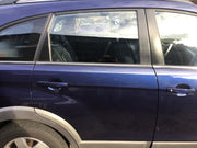 CHEVROLET CAPTIVA MK1 DRIVER'S SIDE O/S/R REAR DOOR POSEIDON BLUE GKH 2007 20121