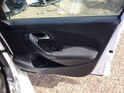 VOLKSWAGEN POLO 6R DRIVER'S SIDE O/S FRONT DOOR CANDY WHITE LB9A 2009 20173