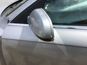 AUDI A4 8K PASSENGER'S SIDE N/S DOOR MIRROR ICE SILVER PAINT CODE LX7W 2008 20152
