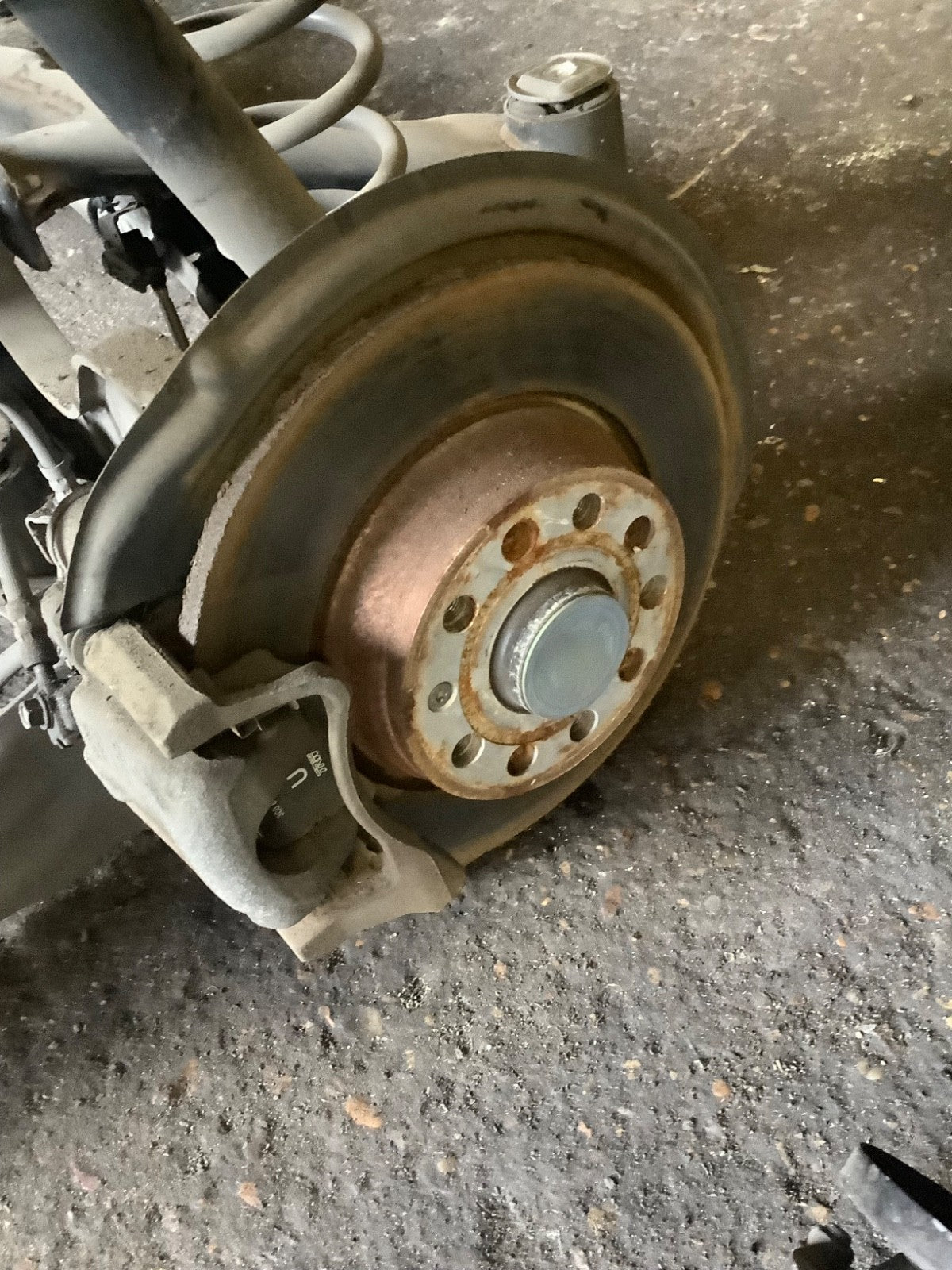 VOLKSWAGEN SHARAN MK2 REAR AXLE 7N0511305B 2010 202313