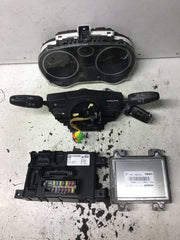VAUXHALL CORSA D 1.2 PRTROL ECU KIT 55597937 ABWK A12XER 2006 2014 1