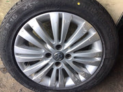 VAUXHALL CORSA D ALLOY WHEEL 16'' 195X55X16 0P058 2006 20143