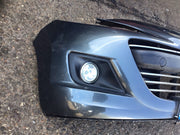 PEUGEOT 207 FRONT BUMPER GREY GALLIUM  PAINT CODE KTB  2010 20124
