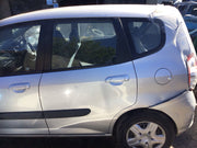 HONDA JAZZ MK2 PASSENGERS SIDE REAR DOOR SATIN SILVER METALLIC NH623M 2002 20081