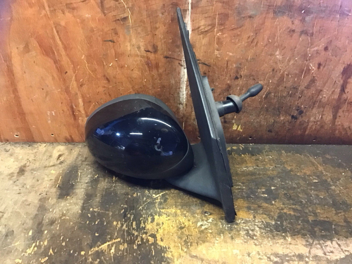 PEUGEOT 107 CITROEN C1 AYGO DRIVER'S SIDE O/S DOOR MIRROR BLACK METALLIC 05 20130