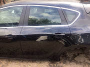 VAUXHALL ASTRA J PASSENGER SIDE N/S REAR DOOR  CARBON FLASH BLACK Z22C 2010 20151
